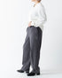 Unisex 和ウエストゴム テーパードパンツ
